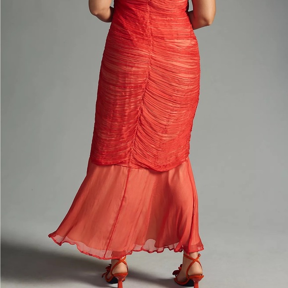 Anthropologie Vineet Bahl Ruched One-Shoulder Dress - Picture 12 of 14